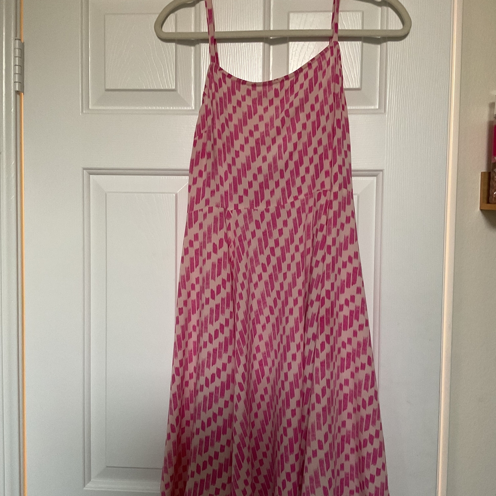 GAP Pink Patterned Mini Dress